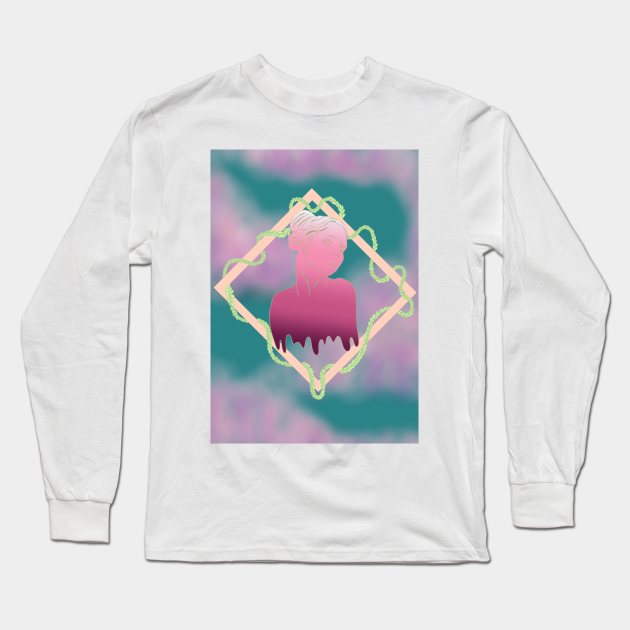 Divine Feminine Long Sleeve T-Shirt by JROart